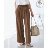 【UVカット】レーヨンナイロンイージーワイドパンツ | ROPE' PICNIC | 詳細画像1 