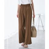 【UVカット】レーヨンナイロンイージーワイドパンツ | ROPE' PICNIC | 詳細画像15 