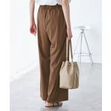 【UVカット】レーヨンナイロンイージーワイドパンツ | ROPE' PICNIC | 詳細画像16 