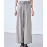 【UVカット】レーヨンナイロンイージーワイドパンツ | ROPE' PICNIC | 詳細画像25 