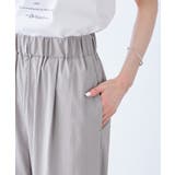 【UVカット】レーヨンナイロンイージーワイドパンツ | ROPE' PICNIC | 詳細画像29 