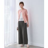 【UVカット】レーヨンナイロンイージーワイドパンツ | ROPE' PICNIC | 詳細画像3 