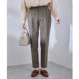 【UV対応】【リネンライク・シリーズ】テーパードパンツ/通勤・セットアップ対応 | ROPE' PICNIC | 詳細画像29