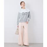 【ウエスト革命デニム】Pinkウエストシェイプワイドデニム | ROPE' PICNIC | 詳細画像10 