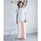 【ウエスト革命デニム】Pinkウエストシェイプワイドデニム | ROPE' PICNIC | 詳細画像2 