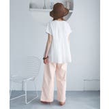 【ウエスト革命デニム】Pinkウエストシェイプワイドデニム | ROPE' PICNIC | 詳細画像4 