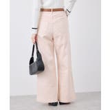 【ウエスト革命デニム】Pinkウエストシェイプワイドデニム | ROPE' PICNIC | 詳細画像8 