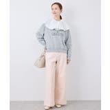 【ウエスト革命デニム】Pinkウエストシェイプワイドデニム | ROPE' PICNIC | 詳細画像9 