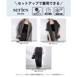 ピンタックワイドスラックスパンツ セットアップ対応 | ROPE' PICNIC | 詳細画像2