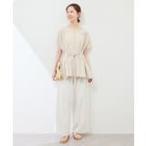 3D刺繍レースワイドパンツ/リンクコーデ | ROPE' PICNIC | 詳細画像22 