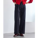 ネイビー(40) | ウエストタックチノパンツ | ROPE' PICNIC