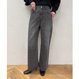 ブラック系(02) | パールキラキラビジューデニム | ROPE' PICNIC