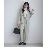 クリアツイルワイドパンツ/セレモニー・セットアップ対応 | ROPE' PICNIC | 詳細画像13 