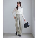 クリアツイルワイドパンツ/セレモニー・セットアップ対応 | ROPE' PICNIC | 詳細画像14 