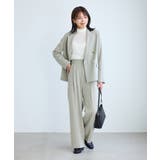 クリアツイルワイドパンツ/セレモニー・セットアップ対応 | ROPE' PICNIC | 詳細画像29 