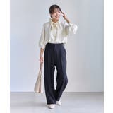 クリアツイルワイドパンツ/セレモニー・セットアップ対応 | ROPE' PICNIC | 詳細画像32 