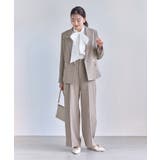 クリアツイルワイドパンツ/セレモニー・セットアップ対応 | ROPE' PICNIC | 詳細画像7 