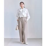 クリアツイルワイドパンツ/セレモニー・セットアップ対応 | ROPE' PICNIC | 詳細画像8 