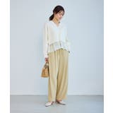 ステファニージョグイージーワイドパンツ | ROPE' PICNIC | 詳細画像23 