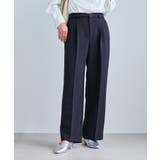 ネイビー(40) | 360°ウルトラストレッチ ワイドパンツ 花粉ガード | ROPE' PICNIC
