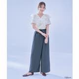 【ちゃんと+かわいい保証】リヨセルシャンブレーラップ風パンツ UVケア 接触冷感 | ROPE' PICNIC | 詳細画像2 
