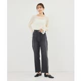 ウエストシェイプハイライズマムジーンズ | ROPE' PICNIC | 詳細画像2 