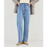 ブルー系(46) | ウエストシェイプハイライズマムジーンズ | ROPE' PICNIC