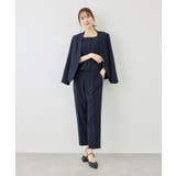 リネンライクシリーズ ドライタッチテーパードパンツ UVカット | ROPE' PICNIC | 詳細画像20 