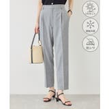 グレーサブ(09) | リネンライクシリーズ ドライタッチテーパードパンツ UVカット | ROPE' PICNIC