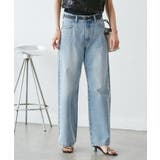 【emur/エミュール】ワイドストレートデニムパンツ | ROPE' PICNIC | 詳細画像12 