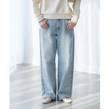 【emur/エミュール】ワイドストレートデニムパンツ | ROPE' PICNIC | 詳細画像13 