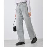 【emur/エミュール】ワイドストレートデニムパンツ | ROPE' PICNIC | 詳細画像18 