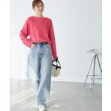 【emur/エミュール】ワイドストレートデニムパンツ | ROPE' PICNIC | 詳細画像3 