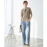 【emur/エミュール】ワイドストレートデニムパンツ | ROPE' PICNIC | 詳細画像5 