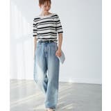 【emur/エミュール】ワイドストレートデニムパンツ | ROPE' PICNIC | 詳細画像8 