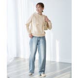 【emur/エミュール】ワイドストレートデニムパンツ | ROPE' PICNIC | 詳細画像9 