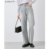 グレー | 【emur/エミュール】ワイドストレートデニムパンツ | ROPE' PICNIC