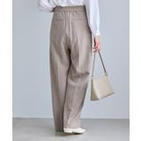 クリアツイルサイドベルトワイドパンツ セレモニー セットアップ対応 | ROPE' PICNIC | 詳細画像15 