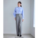 クリアツイルサイドベルトワイドパンツ セレモニー セットアップ対応 | ROPE' PICNIC | 詳細画像2 