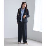 クリアツイルサイドベルトワイドパンツ セレモニー セットアップ対応 | ROPE' PICNIC | 詳細画像27 