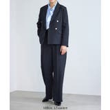 クリアツイルサイドベルトワイドパンツ セレモニー セットアップ対応 | ROPE' PICNIC | 詳細画像29 