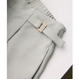 クリアツイルサイドベルトワイドパンツ セレモニー セットアップ対応 | ROPE' PICNIC | 詳細画像45 