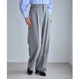 クリアツイルサイドベルトワイドパンツ セレモニー セットアップ対応 | ROPE' PICNIC | 詳細画像6 