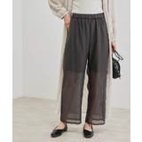 チャコール(06) | 【RENU再生ポリエステル】シアーパンツ | ROPE' PICNIC