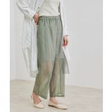 ライトグリーン(33) | 【RENU再生ポリエステル】シアーパンツ | ROPE' PICNIC