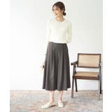 シワになりにくい・アンチピリング/きれいめイージースカーチョ | ROPE' PICNIC | 詳細画像7