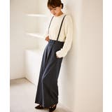 フレアシルエットサスペンダー付きパンツ | ROPE' PICNIC | 詳細画像5 