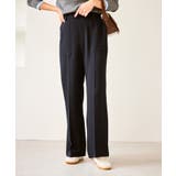 ネイビー(40) | ベイカーワイドパンツ/通勤対応 | ROPE' PICNIC