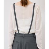 フレアシルエットサスペンダー付きパンツ | ROPE' PICNIC | 詳細画像28