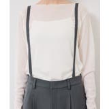 フレアシルエットサスペンダー付きパンツ | ROPE' PICNIC | 詳細画像29